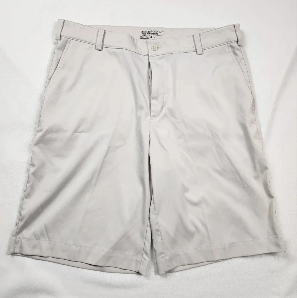 Nike Golf Dri-Fit Tour Porformance Button Shorts.